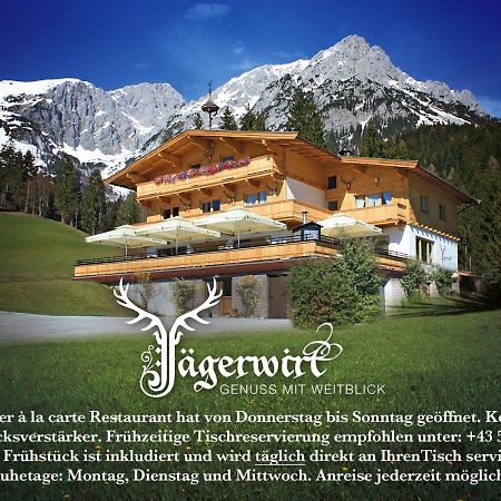 Boutique-Pension Jaegerwirt Scheffau am Wilden Kaiser Eksteriør billede