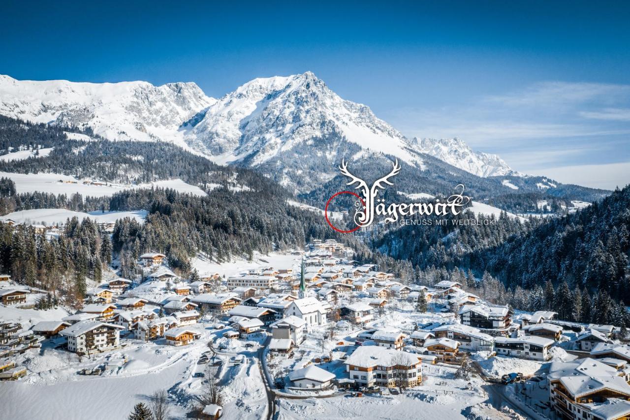 Boutique-Pension Jaegerwirt Scheffau am Wilden Kaiser Eksteriør billede